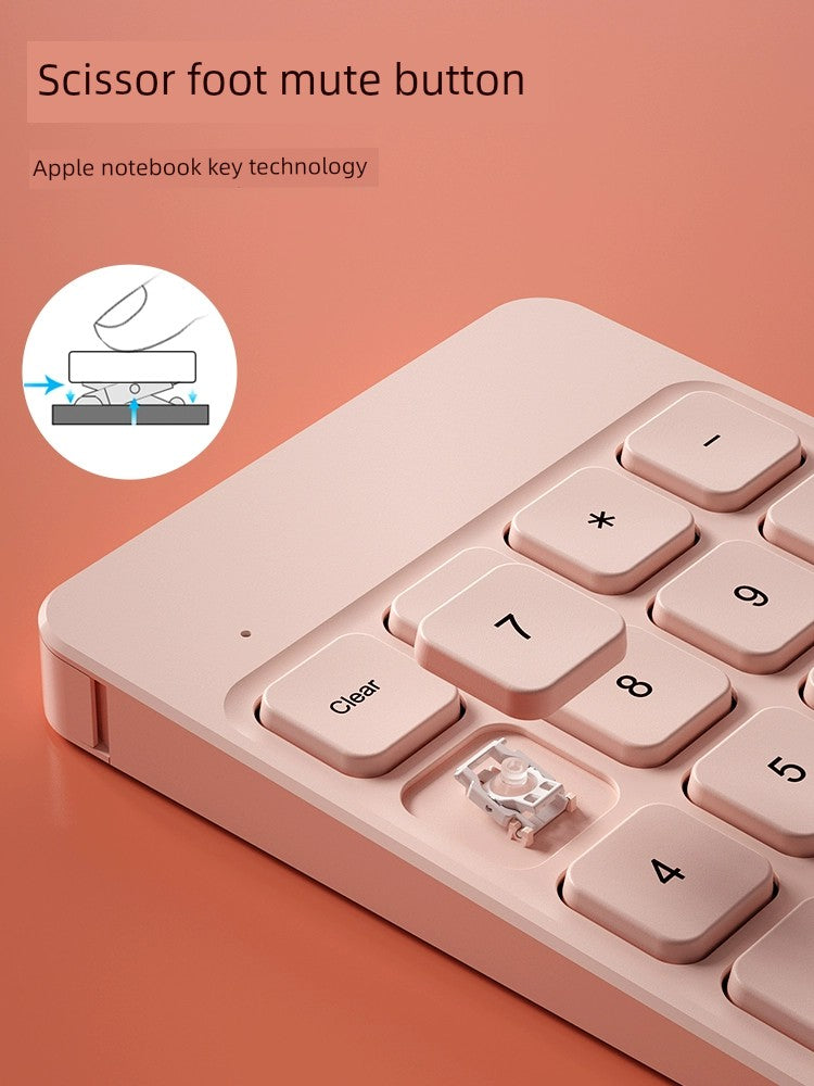 Bow Charging Digital Financial Accounting Keyboard Wireless