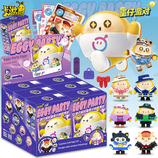 Egg Puff Party a Whole Box of Hidden Models Doll