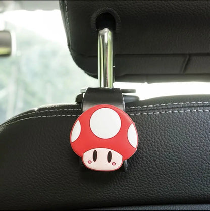 Cartoon Creativity Car Accessories Mickey Minnie Mouse Car Interior Decor Accessories Individuality Seat Hook Car Hook Kawaii