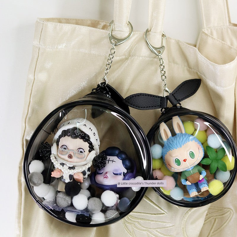 Blind Box Doll Pendant Dustproof Bag 10cm Drying Doll Bag