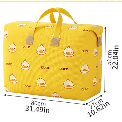 Multifunctional storage bag Large capacity luggage moving bag Foldable portable clothing storage bag Tidy bedroom dormitory