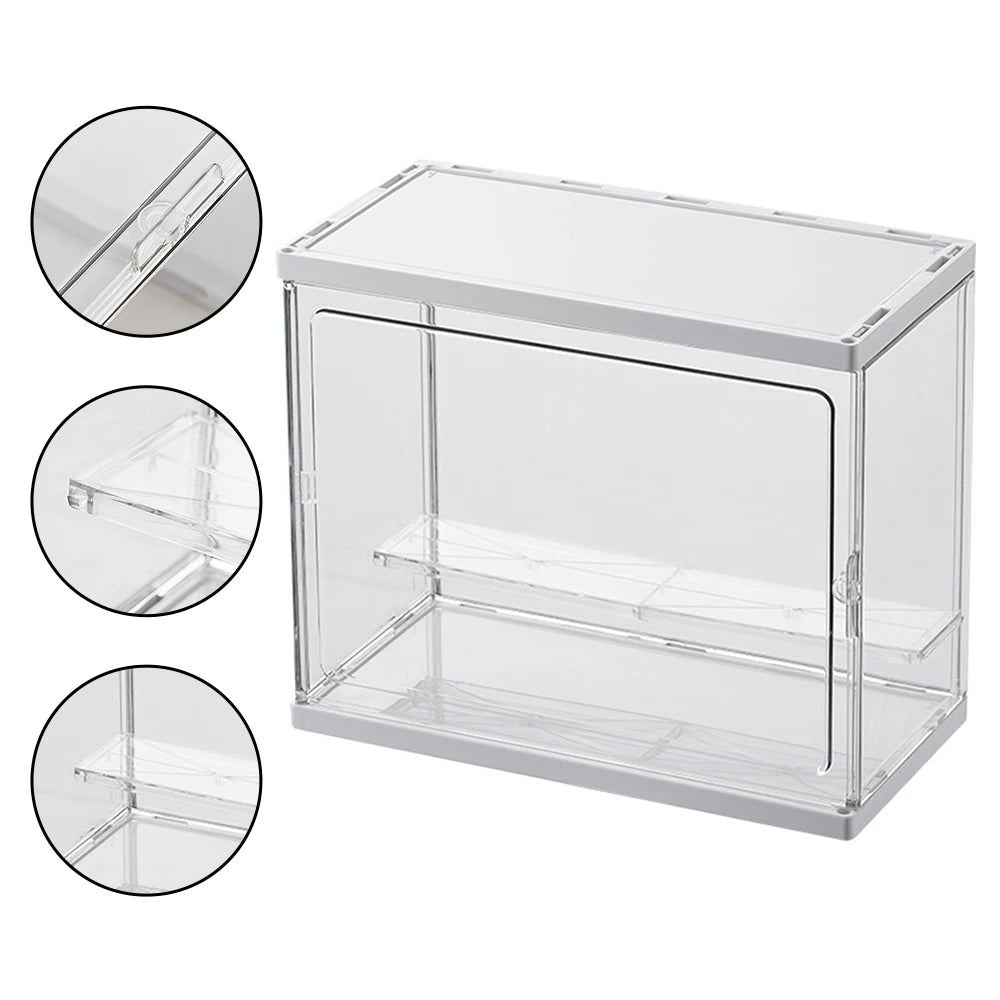 Box Storage Display Rack, Music Master's Office Rack, Transparent Display Cabinet, Acrylic Bubble Mat Doll Display Box