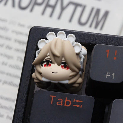 Ellen Joe Anime Keycaps Resin Artisan Key Caps Mechanical Keyboard Accessories Zenless Zone Zero Custom Gaming Keycaps Nicole