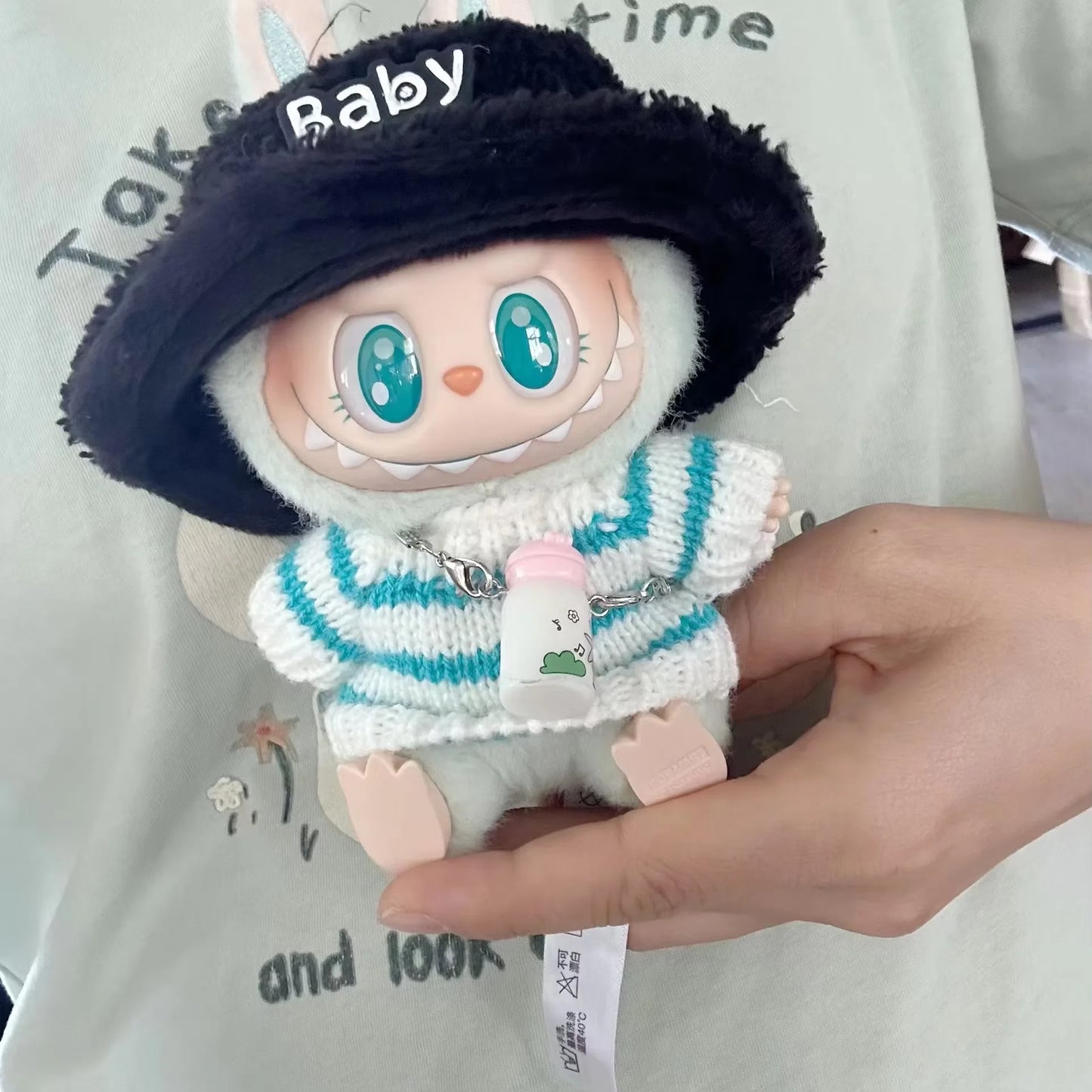 Plush Doll'S Clothes Outfit Accessories For Korea Kpop Exo Labubu V1 V2 Idol Dolls Sitting Party Princess Dress Clothing Gift