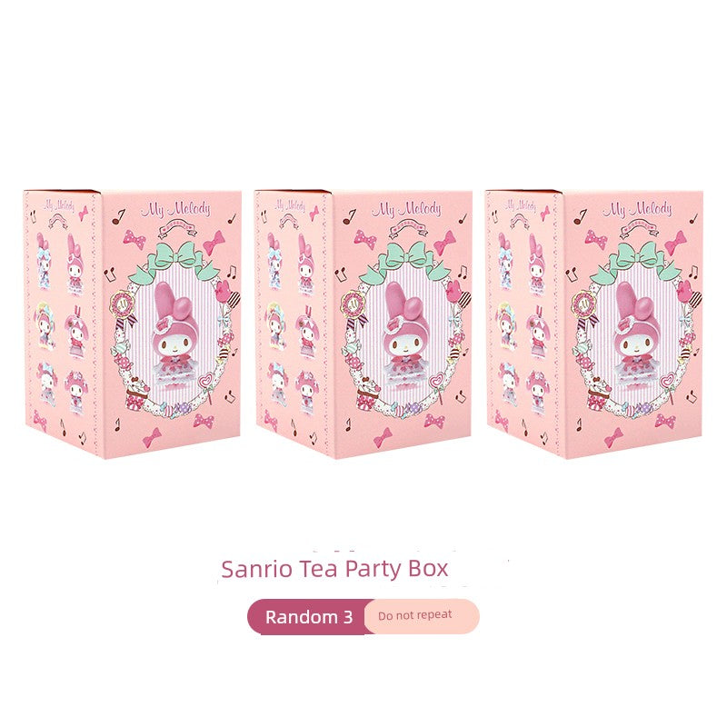 Sanrio Melody Tea Party Internet Celebrity Cinnamoroll Babycinnamoroll