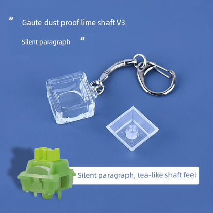 Milk Tea Keychain Customized Chemical Shaft Tester