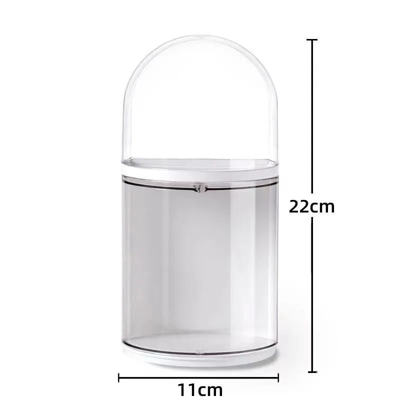 Display Box for Transparent Acrylic Rotating Wall Hanging Blind Box Storage for LEGO Doll Model Kits Cabinet for Pop Mart