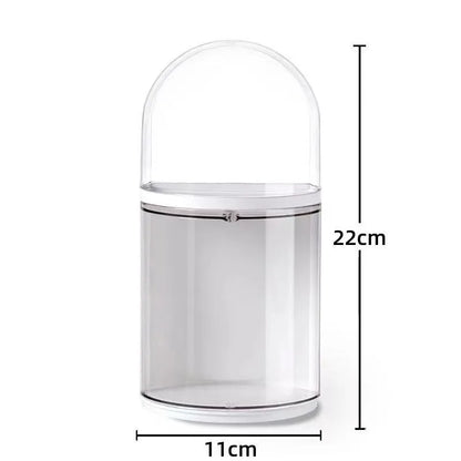 Display Box for Transparent Acrylic Rotating Wall Hanging Blind Box Storage for LEGO Doll Model Kits Cabinet for Pop Mart