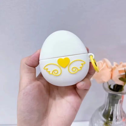 Shugo Chara  Anime Cartoon Guardian Egg Earphone Shell For Airpods1/2 AirPods 4 Headphone Cover Protective Case Decorate Gifts