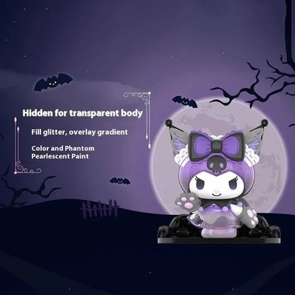 MINISO Sanrio Blind Box Kuromi Werewolf Kill Series Mystery Box Children's Day Christmas Gift Toys Desk Ornament Doll Genuine