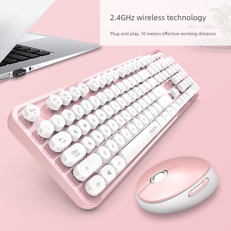 Mofii Mouse Girl Good-looking Wireless Keyboard