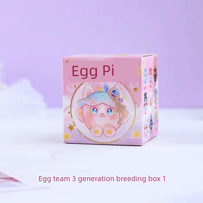 Egg Puff Party Game In Stock Desktop Blind Box Hand Office