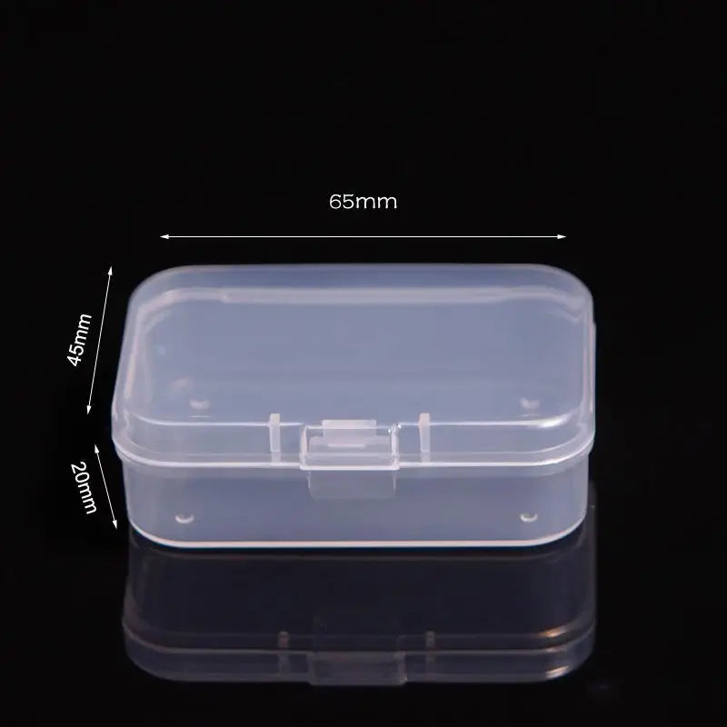 Jewelry Organizer Transparent Storage Box Pouch Mystery Box Keychain Bag Storage Case Thicken Wallet Cute Doll Bag Organization