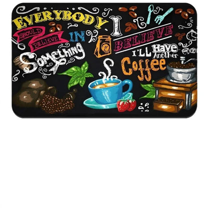 Cross-Border Creative Pattern Kitchen Countertop Hydrophilic Pad Amazon Diatom Ooze Wind Mat Bowl Dish Drying Mat Slip-Resistant