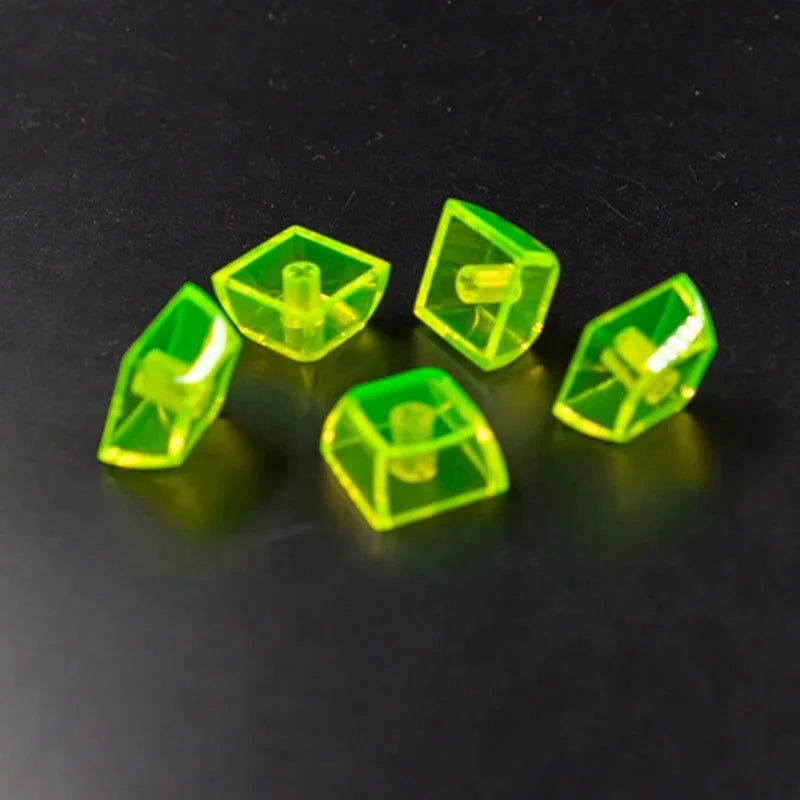 10PCS High Transparent Keycaps XDA Height Blank Keycap Set For Mechanical Keyboard Keycap Backlit Key Caps Colorful