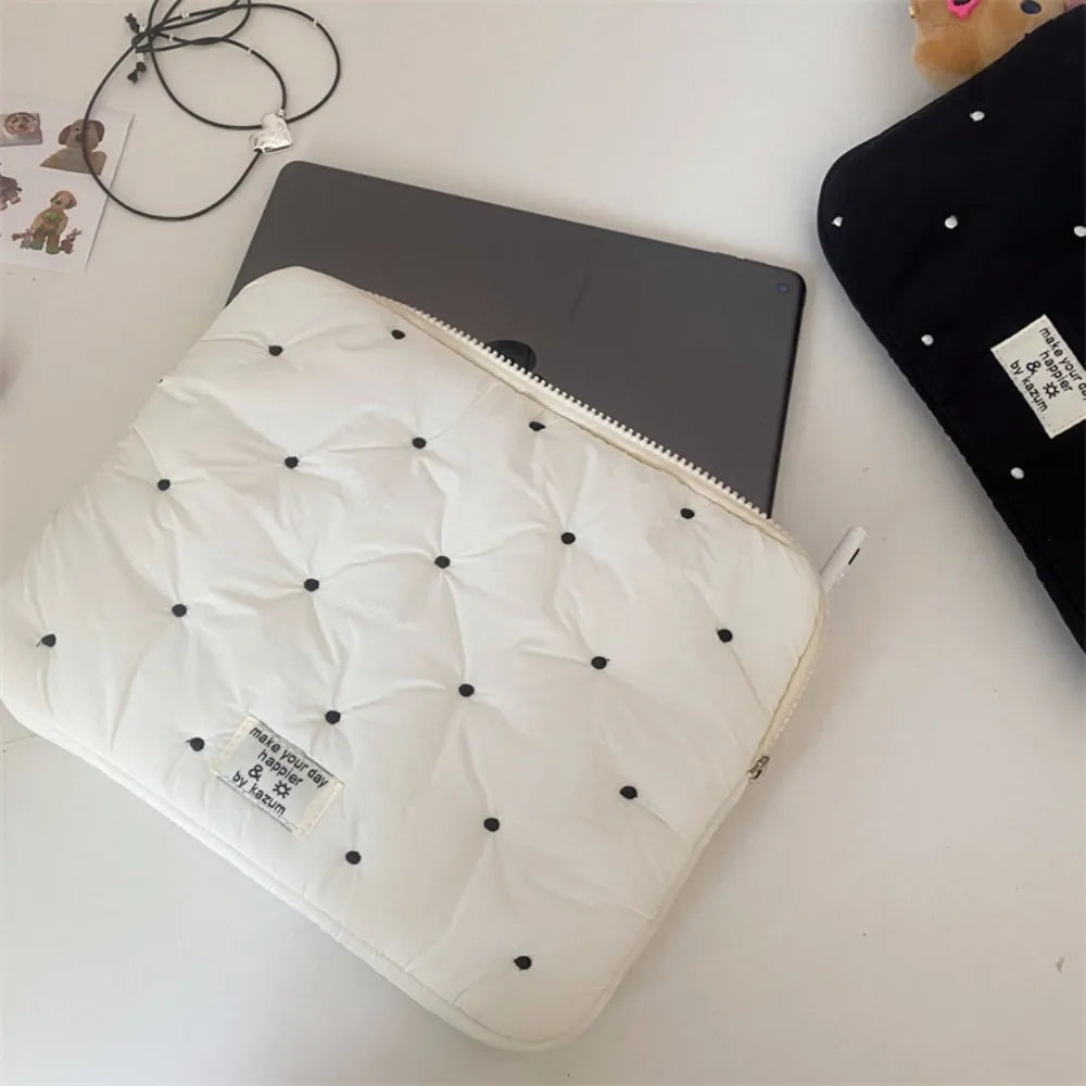 Cute Laptop Sleeve Zipper Cover Computer Carrying Bag For Macbook/LG/Samsung 13/14/15.6/16 inch Huawei Xiaomi iPad 11 inch Pouch