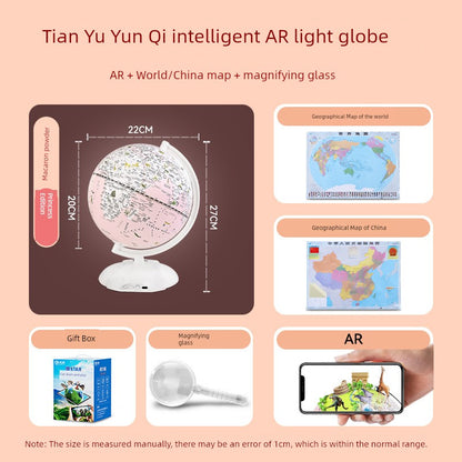 Tianyu Teaching Earth Instrument Voice Primary and Secondary School Decoration Christmas Gift Luminous World Artificial Intelligence AI Earth Instrument