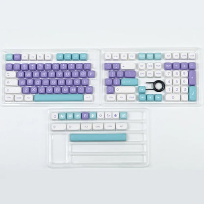 MOA Key Caps 129 Key Mulan PBT Keycap MOA Profile Five-sided sublimation Keycap For Gaming Mechanical Keyboard Keycap MX Switch