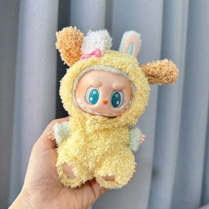 13 Styles Cute Mini Plush Doll'S Clothes Outfit Accessories Korea Kpop Exo Labubu II Idol Dolls Jumpsuit Sitting Party Clothing