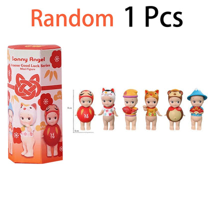 Random Send Sonny Angel Blind Box Series Figures Toys Ornaments Dolls For Fans Children Christmas Gifts Cats Life Action