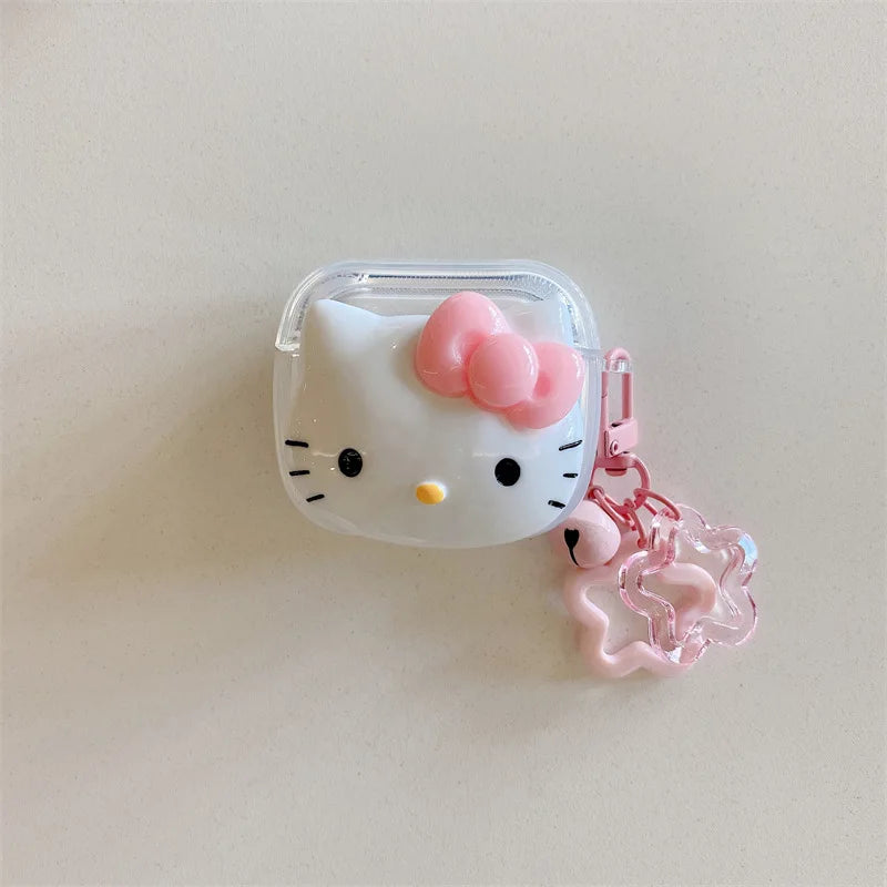 Hello Kitty applies airpods pro2 protective case cartoon 2/3 generation Apple Bluetooth headset charging case protective case