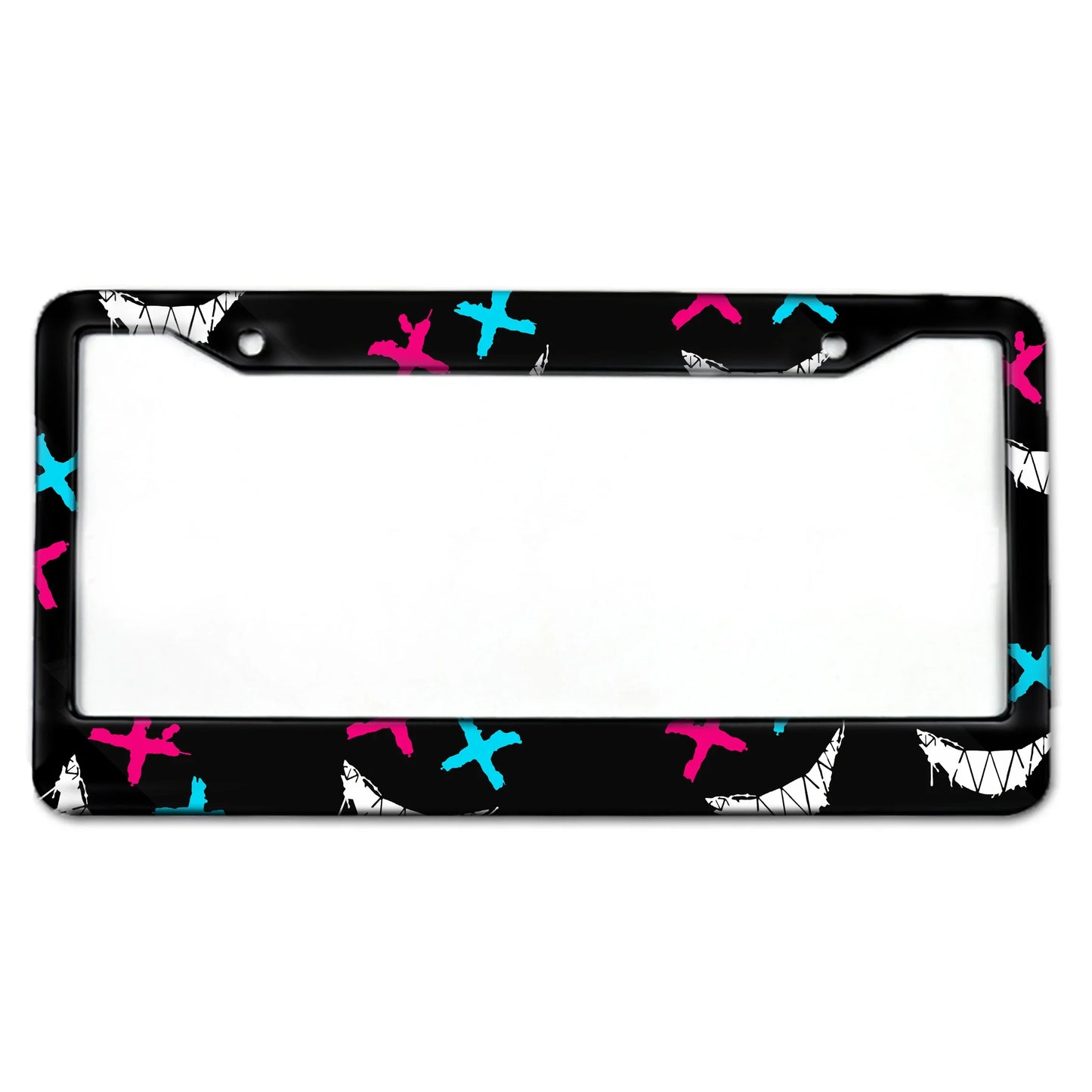 Motors license plate frame in the United States, Canada, Mexico, aluminum alloy car decoration license plate frame