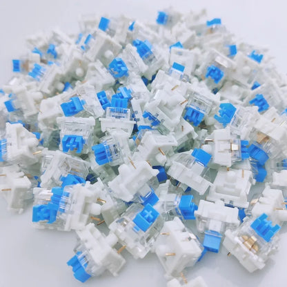 Outemu Switches Mechanical Keyboard Black Blue Brown Red Key Switch for CIY Sockets SMD 3pin Thin pins Compatible with MX Switch