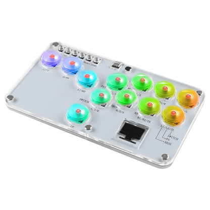 Acrylic Game Fighting Keyboard For And Switch With Low Latency And Support Arcade Stick