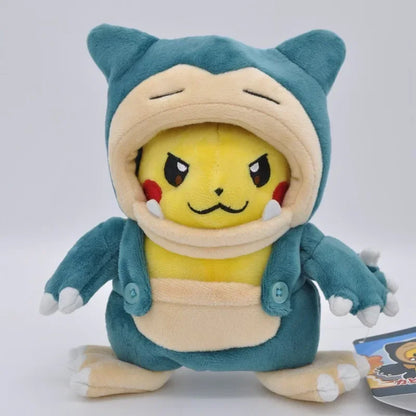 Pokemon Snorlax Cosplay  Plush 20cm  Toys Soft Stuffed Plush Toys Gifts