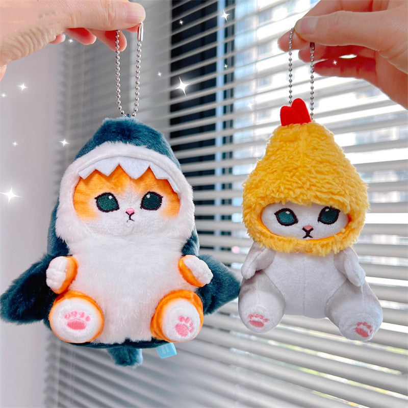 Japanese Popularity Of Cat Plush Doll Pendants